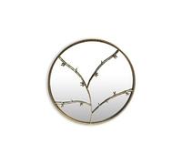 Miroir mural - Berkeley Casa Chic by - cadre métallique - 80 cm - design à branches