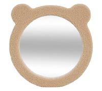 Atmosphera - Miroir Mural Beary Marron 33,5x33,5cm