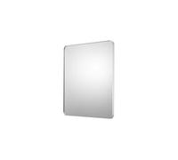 VEVOR Miroir Mural 91,5x91,5x2,5 cm, Miroir de Maquillage avec Contours en Alliage d'Aluminium et Film Antidéflagrant, Résistant aux Rayures avec Support en Forme de Z, Salle de Bain Chambre Salon