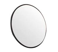 Miroir mural convexe | Miroir de sécurité rond de 30 cm - Grand angle réglable pour une vision murale Métalise convexe