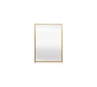 Miroir mural - Croxley Casa Chic by Blumfeldt - cadre métallique - 90 x 60 cm - Doré G