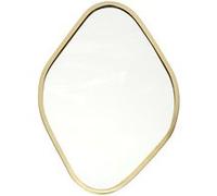 MIROIR DECO CONTOUR DECO DORE LOSANGE