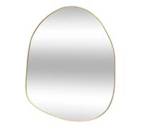 Atmosphera Miroir "Roman" en bois H39 cm doré