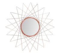 Miroir Mural Déco "Soprano" 79cm Cuivre