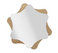 Miroir Mural Déco ""Stars"" 80cm Naturel