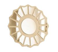 Miroir mural décoratif de style vintage - Miroirs Boho pour décoration murale, cadre bois rustique pour maison chambre à coucher, salle | style campagne miroir décoratif moderne rustique