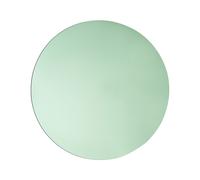Miroir Mural Décoratif Rond Vert Teinté Bouchon