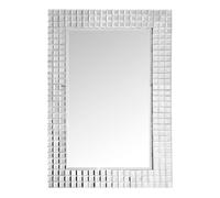 Miroir Mural Design "Apollos" 90cm Argent