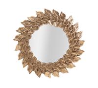 MIROIR MURAL GLAM PÉTALE CUIVRE