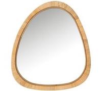 Miroir Mural Design "Dusty" 66cm Naturel