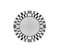 Miroir Mural Design "Horus" 80cm Argent
