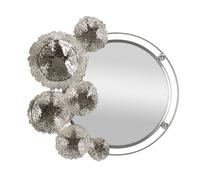 Miroir Mural Design "Kandi" 85cm Argent