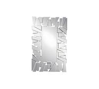 Vente-unique - Miroir Mural en INOX - L. 120 x H. 76 cm - UYUNI