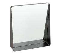 Miroir Mural en Métal "Alejandro" 41cm Noir