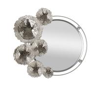 Miroir Mural Design "Kandi" 85cm Argent