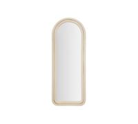 Miroir Mural en Velours "Chloé" 160cm Crème