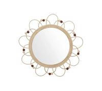 Atmosphera Miroir enfant "Campagne" rotin D38 cm