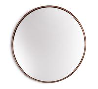 Miroir mural Fournier cadre métallique rond de 80 cm
