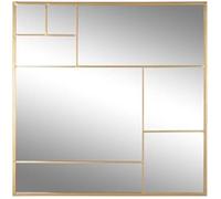 Miroir mural - HOME ESPRIT - Rond - 90 x 90 cm - Multicolore - Design contemporain