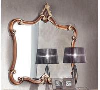 Miroir mural italien Miroir classique Meuble en bois Luxe Aménagement Nouveau