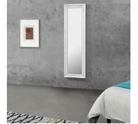 Miroir Mural Livorno 132 x 42 x 3,5 cm Blanc
