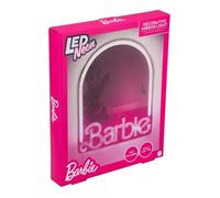 Paladone – Miroir mural lumineux LED Barbie – Officiel Mattel – Rosa, alimenté par USB