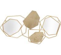 Miroir mural Mauro Ferretti pierre 91x4x52 cm or