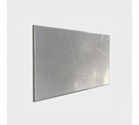 Miroir mural moderne décoratif 130x62 cm Arven