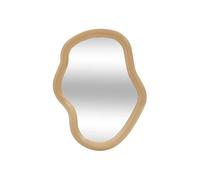 - Miroir mural organique Reza en verre et polypropylène 25 x 1,8 x 33 cm Beige
