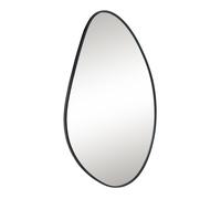 Miroir mural Orland 82 x 46 cm noir