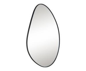 Miroir mural Orland 82 x 46 cm noir