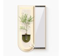 Miroir mural pleine longueur, design artistique 3D, fonction coulissante cachée, miroir invisible pour entrée, couloir et décoration d'intérieur
