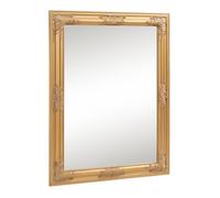 Miroir mural Punkalaidun au style baroque 80 x 60 cm or