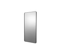 VEVOR Miroir Mural 121,9x76,2 cm, Miroir de Maquillage avec Contours en Alliage d'Aluminium Noir et Film Antidéflagrant, Résistant aux Rayures avec Support en Forme de Z, Salle de Bain Chambre Salon