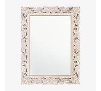 Miroir mural rectangulaire en bois de manguier Arnas 60 x 80 cm