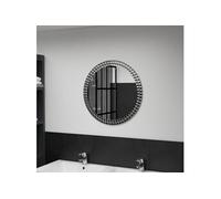 vidaXL Miroir mural 60 cm Verre trempé