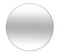 Atmosphera – Miroir mural rond Alice – 38 cm – structure métal doré
