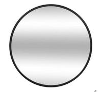 Miroir mural rond ALICE - Diamètre 38cm - Structure en métal noir - Atmosphera Décorateur d'intérieur