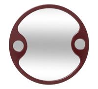 Créateur d'intérieur - Miroir Murale Design "Austin" 50cm Bordeaux