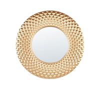 Miroir mural rond doré ø 60 cm COMBE