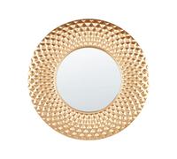 Miroir Mural Rond Moderne Décoratif pour l'Entrée du Salon 60 cm Accessoire