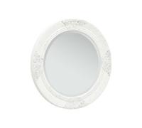 Miroir mural style baroque 50 cm Blanc 320344