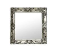 vidaXL Miroir mural style baroque 50 x 50 cm Argenté