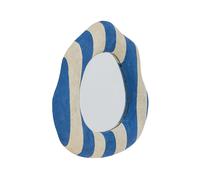 Bloomingville Miroir mural Travis 39.5x38.5 cm Bleu