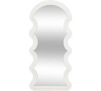 Atmosphera – Miroir mural – Emily – Vague – Blanc – 114 x 54 cm