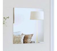 Miroir mural verre trempé moderne pour le salon Décor Salle Bain vidaXL vidaXL