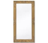 Miroir mural - vidaXL - Baroque - 100x50 cm - Doré - Élégance Chic Marron G