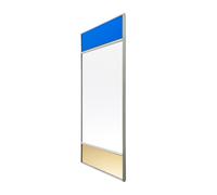 Miroir mural Vitrail 70x50cm depth 1.6cm