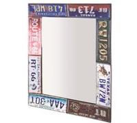 Miroir murale Code 2 vintage, L61 x H81 x P5 cm -PEGANE- Non Applicable