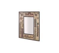 Miroir murale Spirit vintage, L52 x H70 x P3 cm --